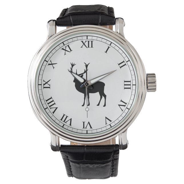 Black Stag Armbanduhr (Vorderseite)