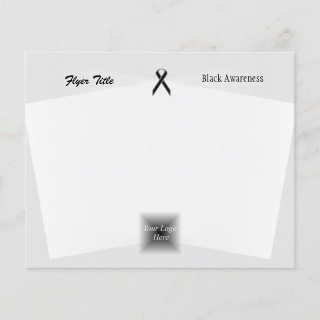Black Standard Ribbon von Kenneth Yoncich Flyer (Vorne)