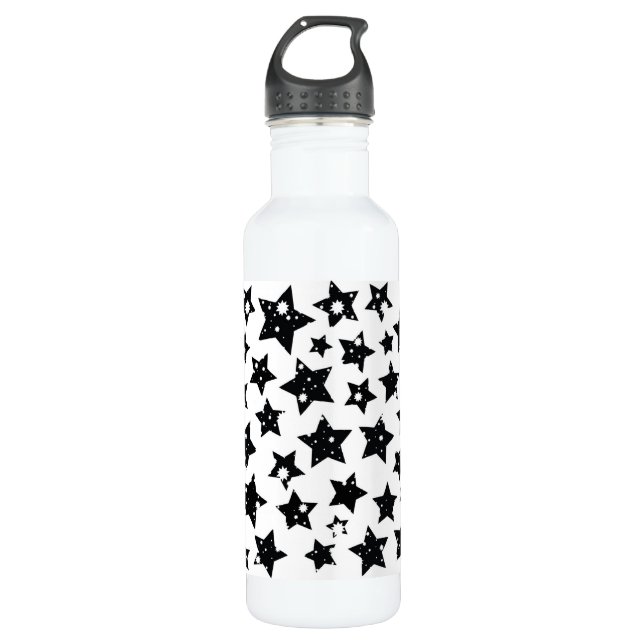 Black Star Trinkflasche (Vorderseite)