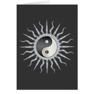 Black Sternexplosion Yin Yang