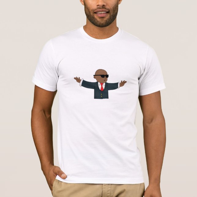 Black Stonk Typ T-Shirt (Vorderseite)