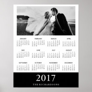 Black Stripe   Moderner minimaler Fotokalender 201 Poster