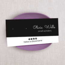 Black Stud Script Earring Holder