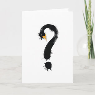 Black Swan Art Karte