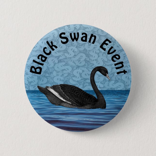 Black Swan-Ereignis Button (Vorderseite)