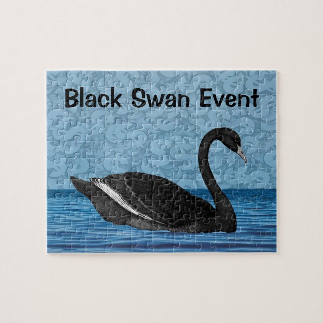 Black Swan-Ereignis Puzzle (Horizontal)