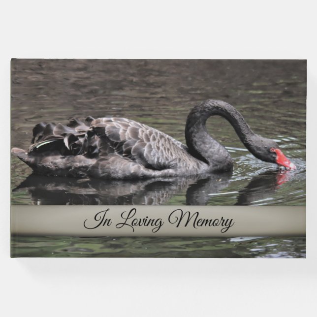 Black Swan Erinnerung Gästebuch (Vorderseite)