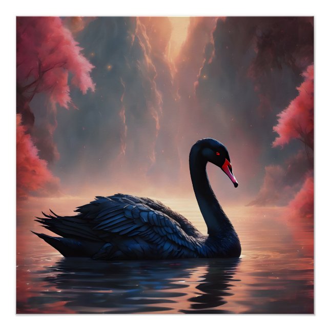 Black Swan no 5 Glossy Poster (Vorderseite)