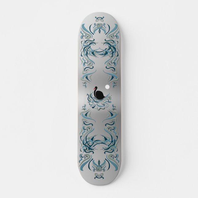 Black Swan Skateboard Deck (Vorne)