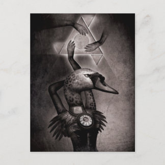 Black Swan Theory Postkarte