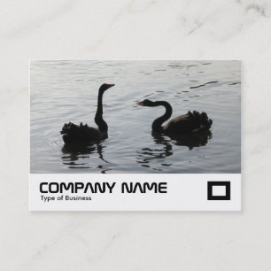 Black Swans Gruß Visitenkarte