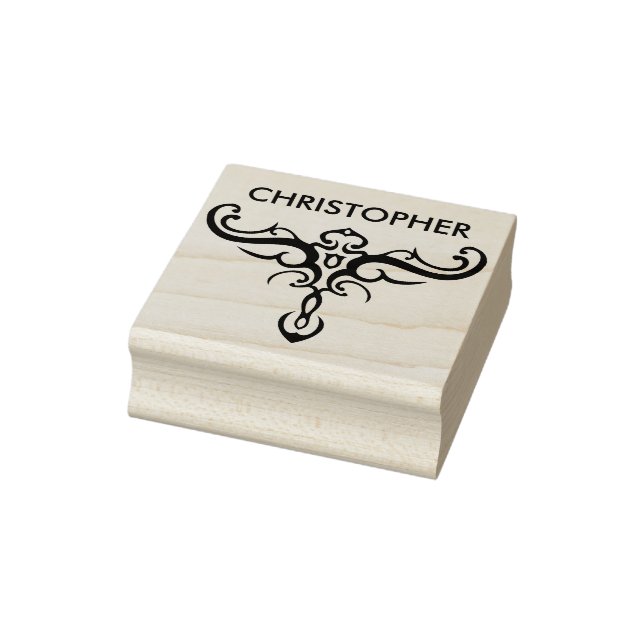 BLACK TATTOO TRIBAL 3 + Ihr Backgr. Ideen Gummistempel (Stempel)