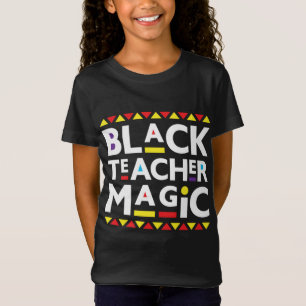 Black Teacher Magic Black History Monat 2022 Afrik T-Shirt