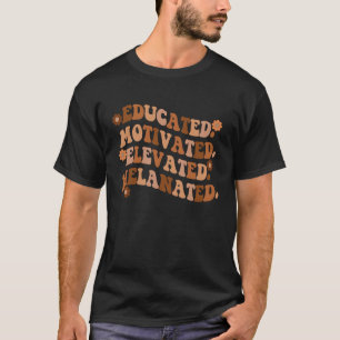Black Teacher Magic Teacher Schwarze Geschichte Mo T-Shirt
