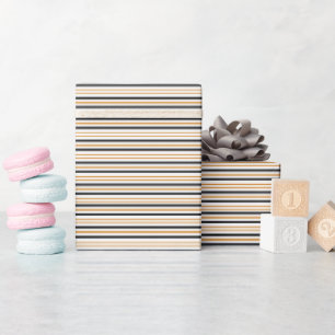 Black & Terracotta auf dem Lande Elegante Moderne  Geschenkpapier