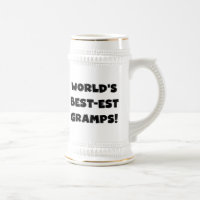 Black Text World's Best Gramps Geschenke