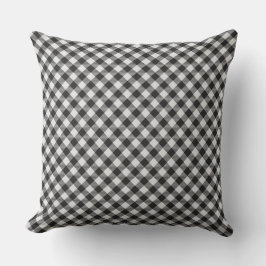Black Throw Pillow Kissen