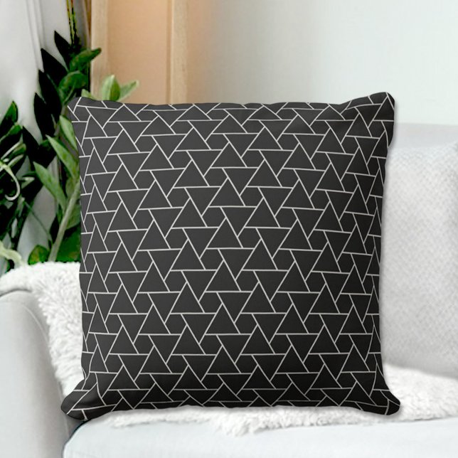 Black Throw Pillow Kissen (Von Creator hochgeladen)