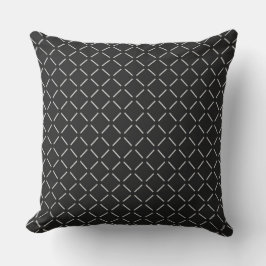 Black Throw Pillow Kissen