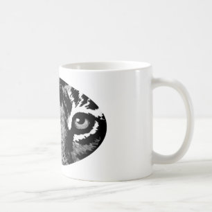 Black Tiger Eyes The MUSEUM Zazzle Geschenke Tasse