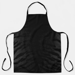 Black Tiger Skin Print New Schürze