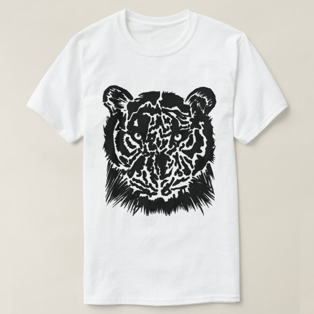 Black Tiger T-Shirt (Design vorne)