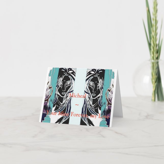 Black Tinted Teen Feiertagskarte (Vorderseite)