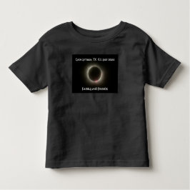 Black Toddler Georgetown Total Eclipse T - Shirt