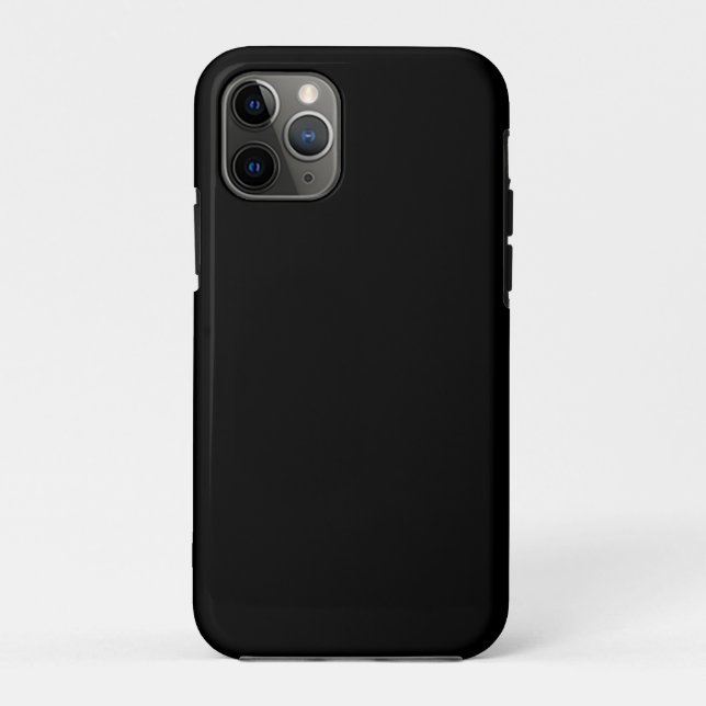 Black Tough iPhone 11 Pro Fall Case-Mate iPhone Hülle (Rückseite)