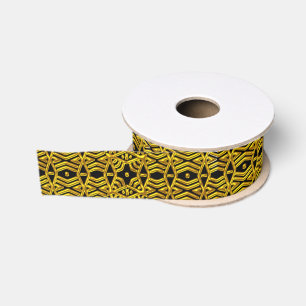 Black Tribal Gold Ripsband