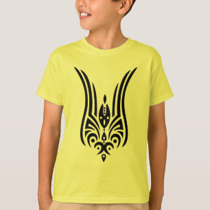 BLACK Tribal Tattoo - Tulpe + Ihre Ideen T-Shirt