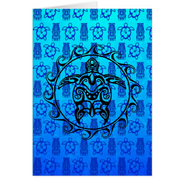 Black Tribal Turtle (Vorne)