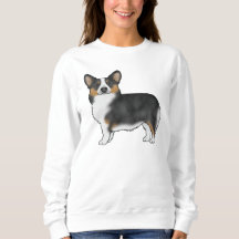 Black Tricolor Pembroke Welsh Corgi Niedlich Dog