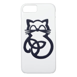 Black Trinity Knot Celtic Cat iPhone 8/7 Fall Case-Mate iPhone Hülle
