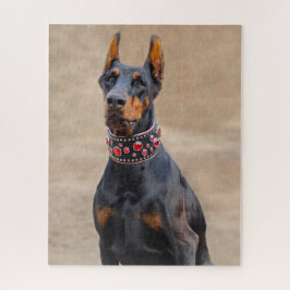 Black und Tan Doberman Pinscher Puzzle