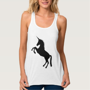 Black Unicorn Tank Top