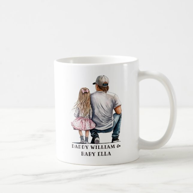 Black Vater and Daughter Bond (11) Kaffeetasse (Rechts)