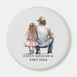 Black Vater and Daughter Bond (11) Magnet