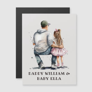 Black Vater and Daughter Bond (12) Magnetkarte