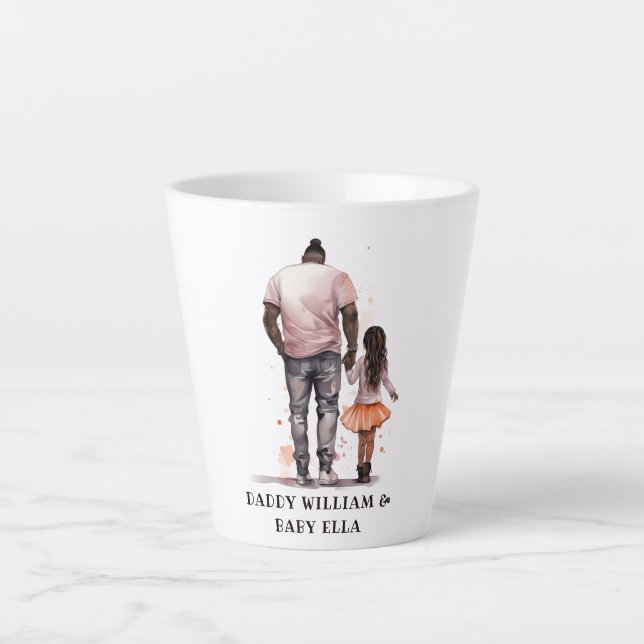 Black Vater and Daughter Bond (5) Milchtasse (Vorderseite)