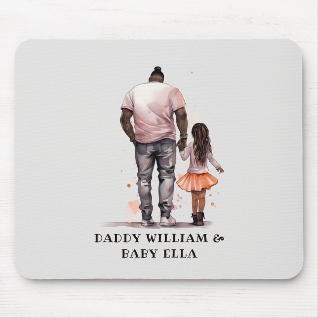 Black Vater and Daughter Bond (5) Mousepad (Vorne)