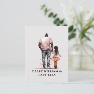 Black Vater and Daughter Bond (5) Postkarte