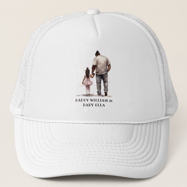 Black Vater and Daughter Bond (6) Truckerkappe (Vorderseite)