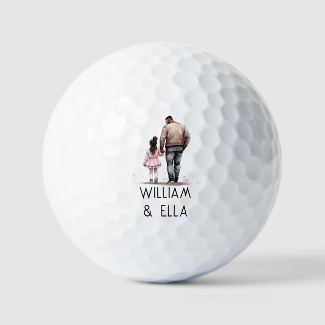 Black Vater and Daughter Bond (7) Golfball (Vorderseite)