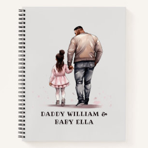 Black Vater and Daughter Bond (7) Notizbuch