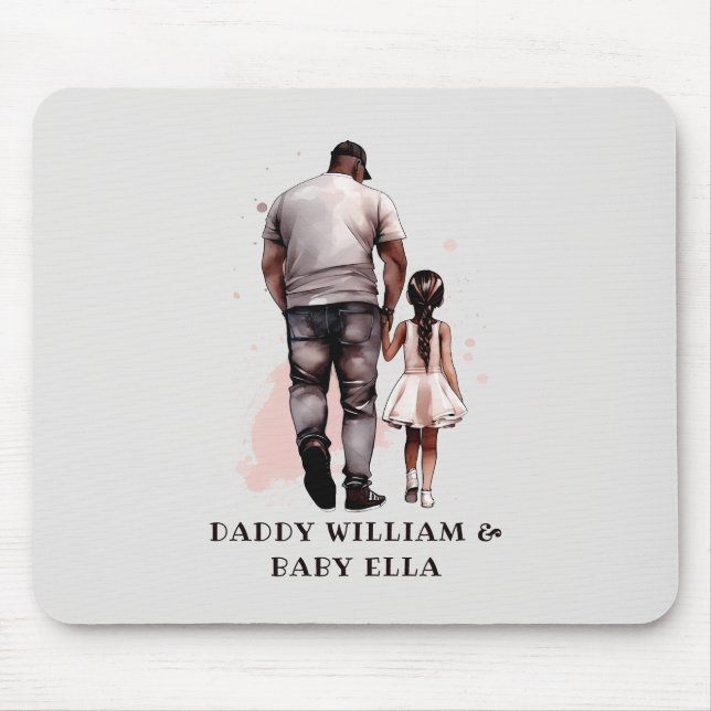Black Vater and Daughter Bond (8) Mousepad (Vorne)