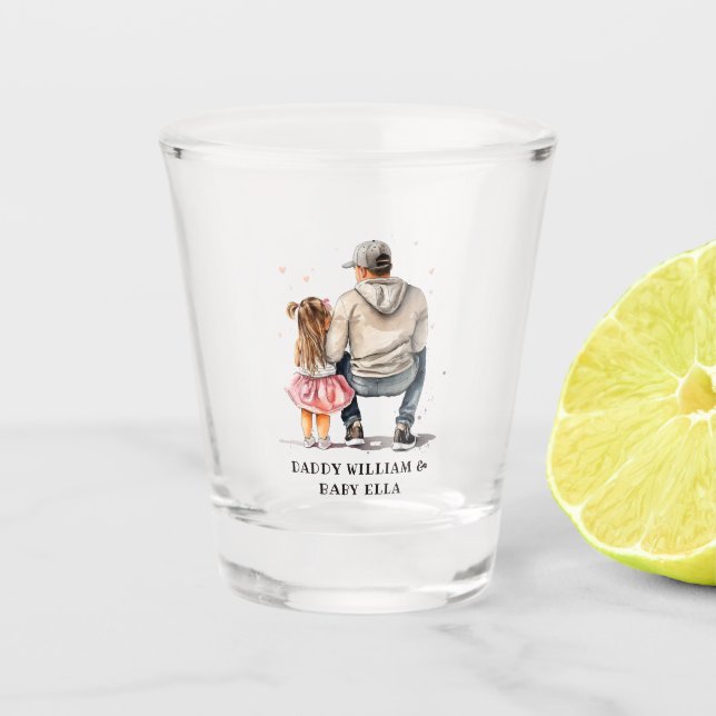 Black Vater and Daughter Bond (9) Schnapsglas (Vorderseite)