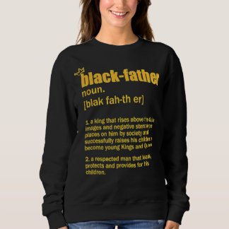 Black Vater Noun Vatertag Klassik 6 Sweatshirt