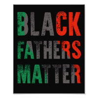 Black Vathers Matter Vater Black History Montag