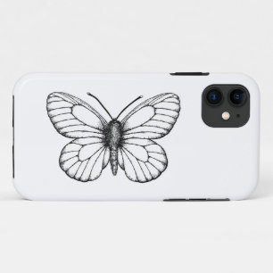 Black-veined white butterfly Case-Mate iPhone hülle
